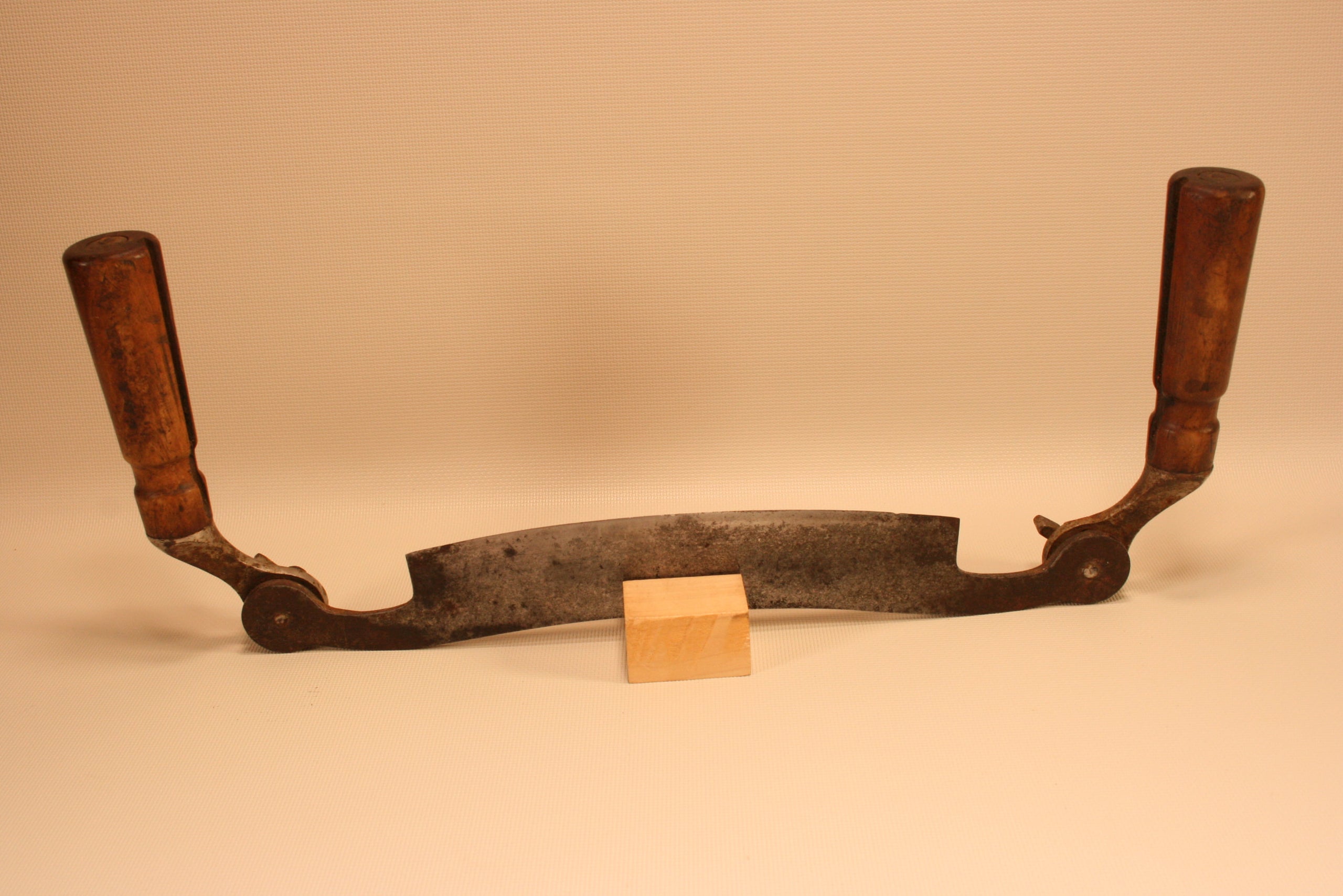 Wilkinson 8" Folding Handle Draw Knife Vintage Woodworking Tools