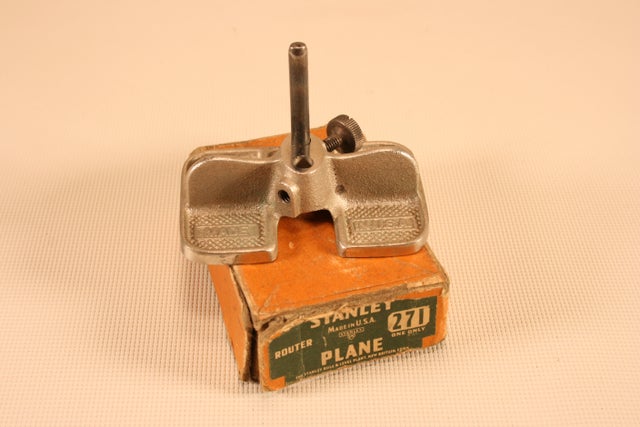 Fake Aluminum STANLEY No. 71 Router Plane with 1/2 inch Cutter - 92190 –  Jim Bode Tools
