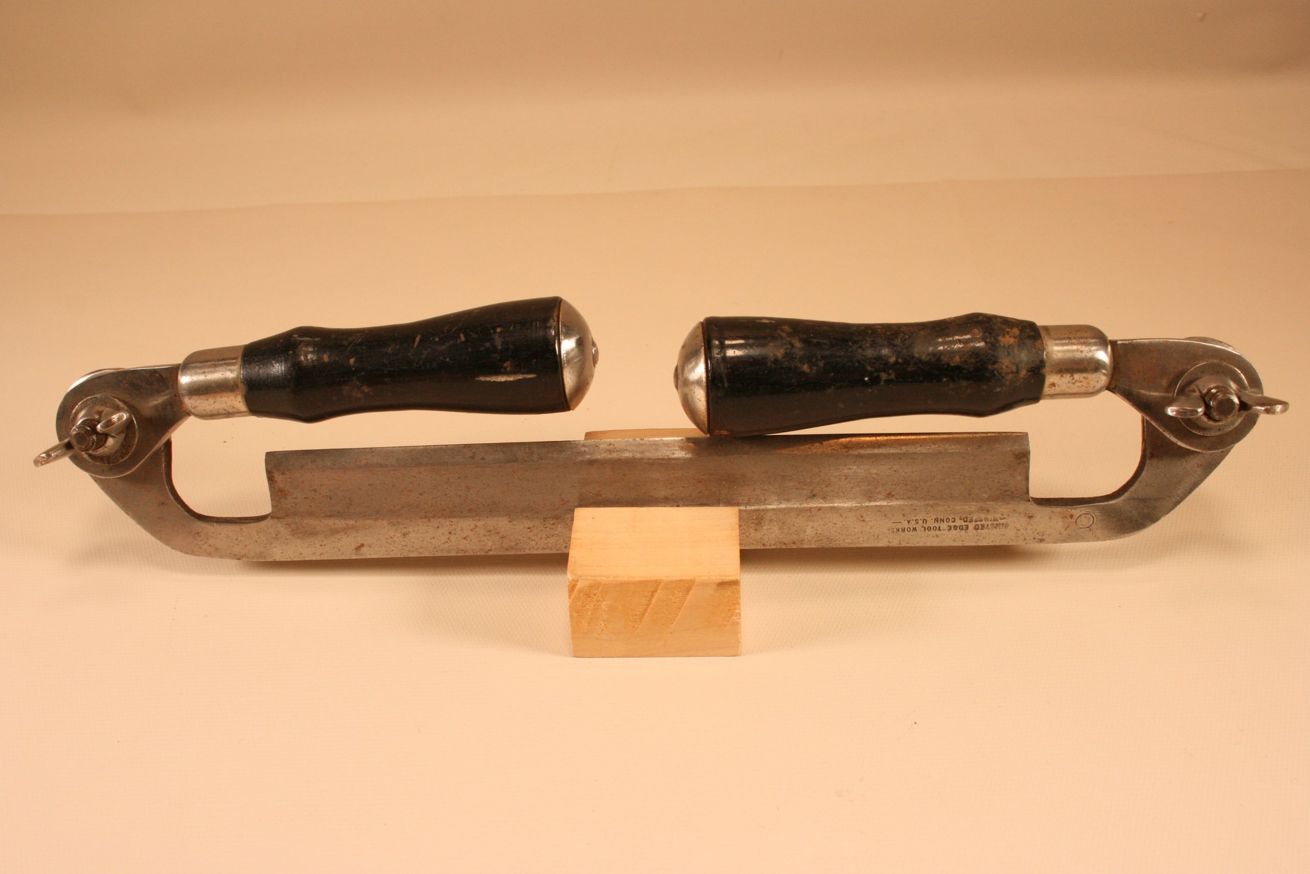 Winsted Folding Handle Draw Knife, Mint Vintage Woodworking Tools